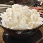 焼肉料理屋わんこ - 「ごはん大盛り（税抜￥380＋￥180)」