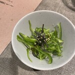 29ON 仙台 - 箸休めの無限ピーマンは生初めてかも (๑╹ᆺ╹)