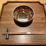 日本料理FUJI - 丸茄子とカマスのおひたし