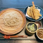 Kihachiro Kitamichi - 【雪室天ぷらそば ￥1.595】喉越しの良いお蕎麦と、サクサク天ぷら♩