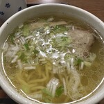 お食事処 モルパ - 小ラーメン(塩)  アップ