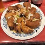 中華料理 蓬莱 - 揚げ餃子