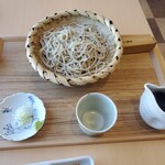 Soba no Mi enishi - うすもり二八¥550
                        うすもりは通常の盛りそばのほぼ半分の量
