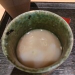 手打ち蕎麦切り 匠 - ドロッとタイプの蕎麦湯