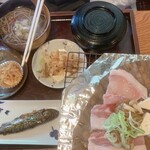 お食事処たなか屋 - 結旨豚の朴葉みそ定食