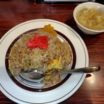 248170613 - カニチャーハン＆スープ