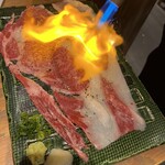 裏なんば 肉寿司 - 