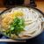 めりけんや - 料理写真:冷ぶっかけうどん（特３玉）、ちくわ天、えび天870円