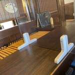 煮込みうどん かに屋 - カウンタ席2