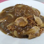 中華料理 萬福 - 必須！カレー焼きそば