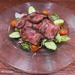 昼食夜酒 わらしべ - 岩手県産 黒毛和牛のローストビーフ