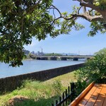 宇治日和 - テラス席からの綺麗な景色