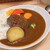 クワットロスタジョーニ・カフェ - 料理写真:黒毛和牛A5 100%挽肉ステーキカレー