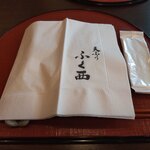 天ぷらふく西 禅と匠 - テーブルセット