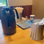 麺処 いち林 - 卓上