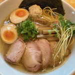 麺処 いち林 - 特製塩そば（中細麺）1,300円