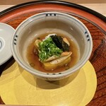 温味 - 賀茂なすの揚げ出汁