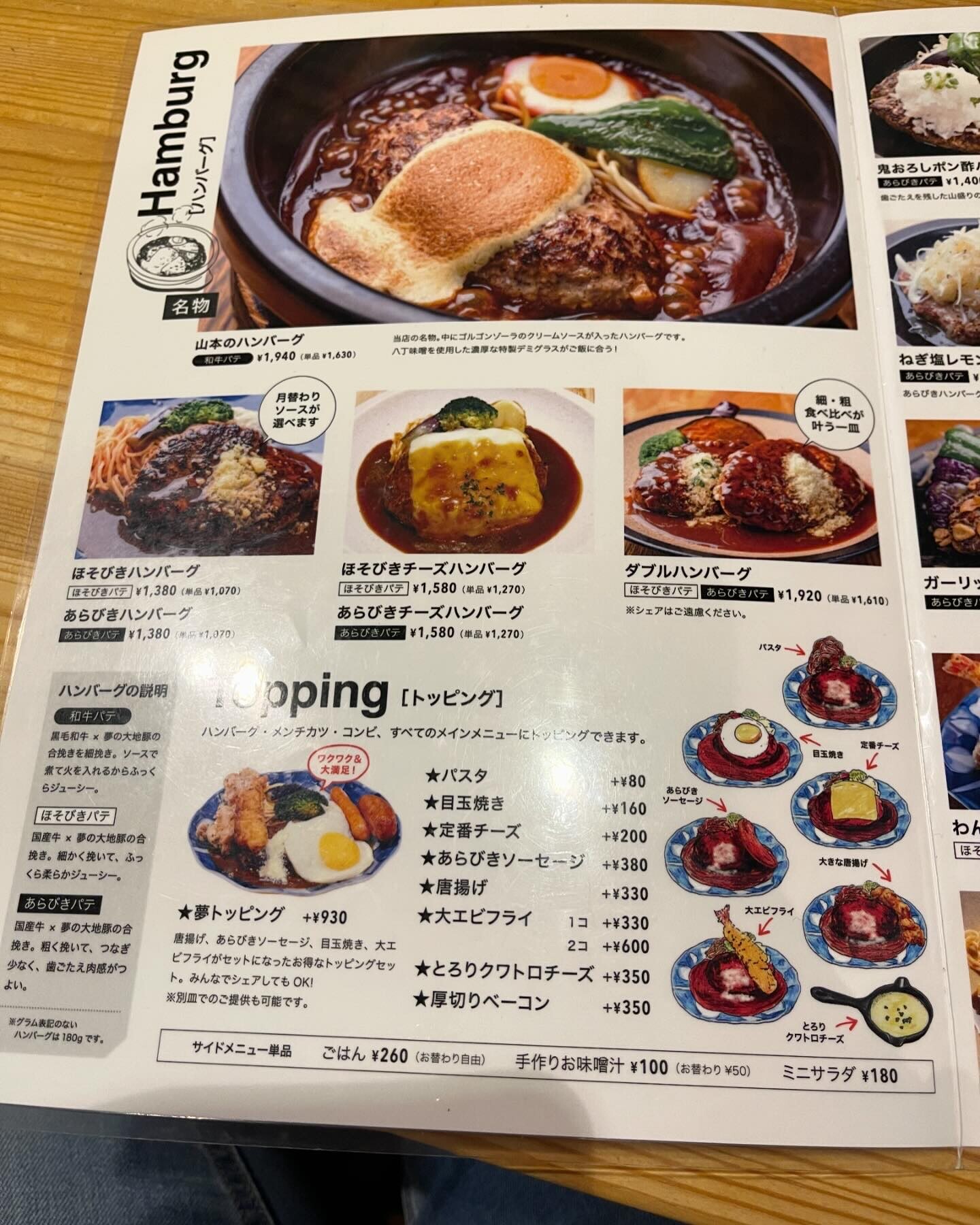 山本 の ハンバーグ