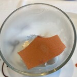 ル・ニコ・ア・オーミナミ - アーモンドブラマンジェと桜のアイスとジュレ