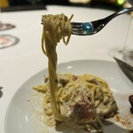 BEEF STEAK CLUB KIYO - イタリア産ポルチーニ茸のクリームソーススパゲッティ