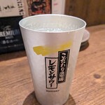 わら焼きと海鮮 太郎丸 - レモン酎ハイ