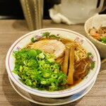 248203638 - 紅醤油ラーメンネギ多め