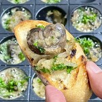 Nordic Gastronomy - ニンニクバゲットにのせて