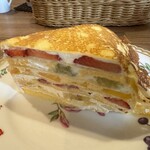 ラ・テイエ - フルーツのミルクレープ