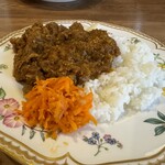 La theiere - 薬膳スパイスカレー＋人参ラペ