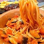 サイゼリヤ - イタリア野菜のトマトスパゲッティ