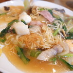 受楽 - 五目焼きそば　950円