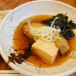 甲州屋蕎麦店 - 季節の煮魚