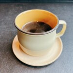 MIXTEKO TOKYO - コーヒーはカフェ・デ・オヤというシナモン香る甘めな提供。