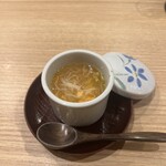 梅田 鮨処いこう - 蟹のあんかけ茶碗蒸し