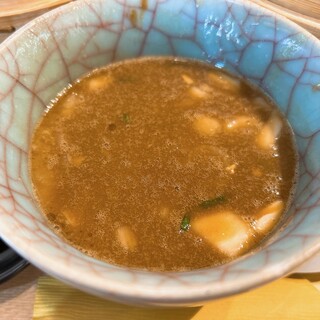 Men Hayashi - せいろ蒸しつけそば　スープアップ