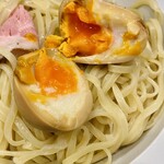 なにわ 麺次郎 - 味たま！トロトロ(,,> <,,)