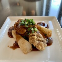 中国菜 老四川 飄香 銀座三越店 - 酢豚　餡をいっぱい絡めて食べたい
