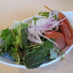 オーガニック野菜のサラダ