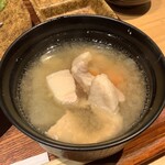 とんかつ けい太 - トン汁