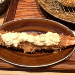 とんかつ けい太 - タルタルたっぷりd(￣ ￣)