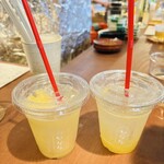 代官山ひなた - ランチドリンクソーダ　メロン、パイン