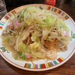 Nagasaki Kunchi - 昔ながらの長崎皿うどん(細麺)(中盛)