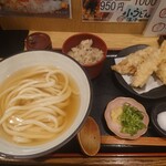 うどん和匠 - 料理写真:とり天定食