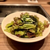 焼肉うしごろ 銀座店 - セットのチョレギ