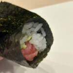 鮨あずま - トロタク手巻き