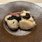 鮨あずま - 牡蠣とホッキ貝