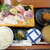 海鮮めし屋 磯人 - 料理写真:刺身と鯵のタタキ定食（2680円）