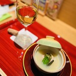 かねと - 麓山高原豚の肉団子新じゃがソース