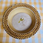 248241909 - 北イタリアの友達マンマのレシピのキノコのスープ