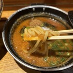 元祖めんたい煮こみつけ麺 - 